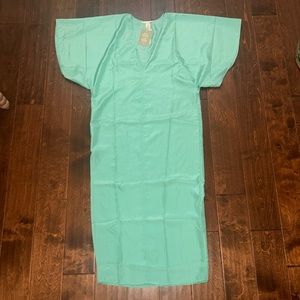 NWT H&M V-neck Dress/Caftan - Turquoise - S price is firm